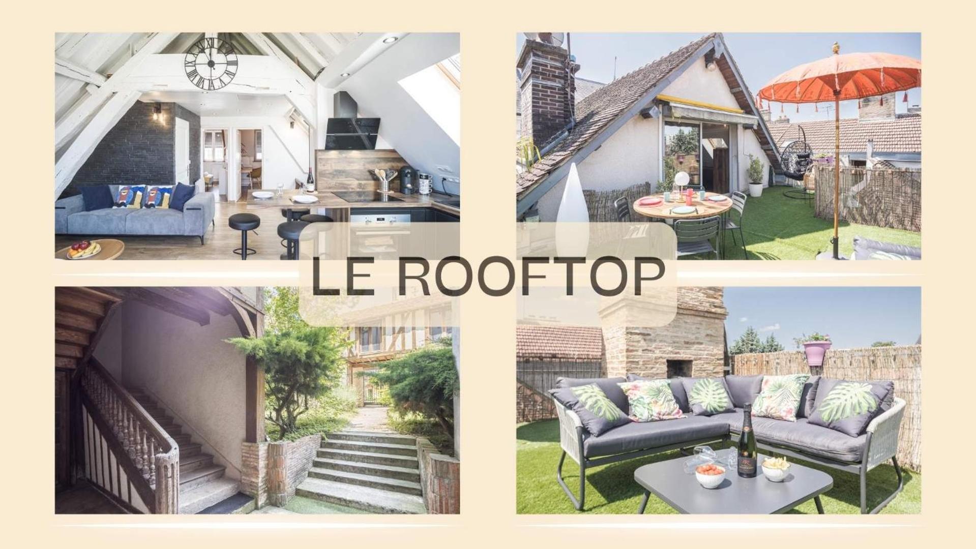 Le Rooftop - Vue Cathedrale - Climatisation Труа Экстерьер фото